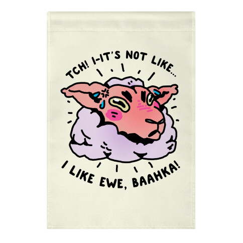 Tsundere Sheep Garden Flag