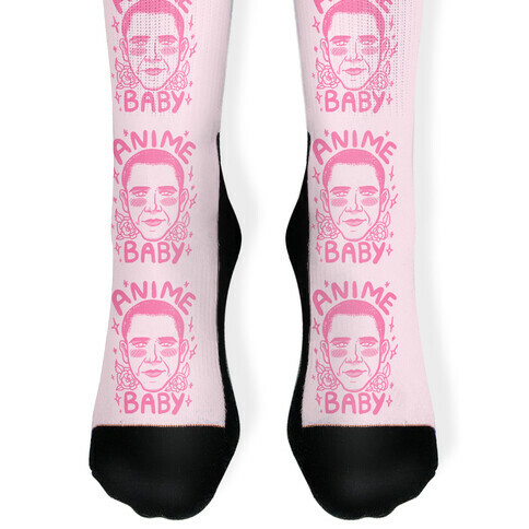 Anime Baby Obama Sock