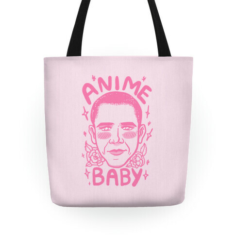 Anime Baby Obama Tote