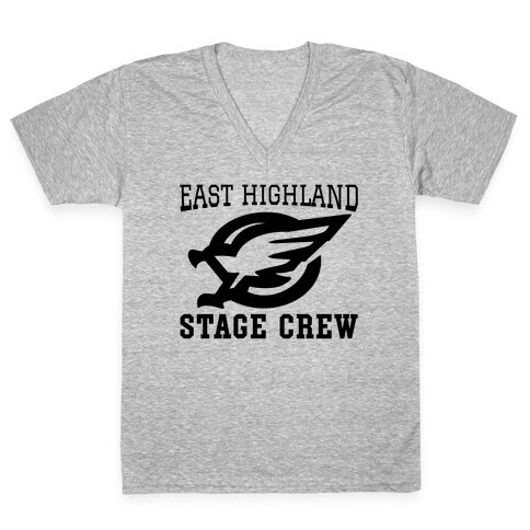 East Highland Stage Crew  V-Neck Tee Shirt