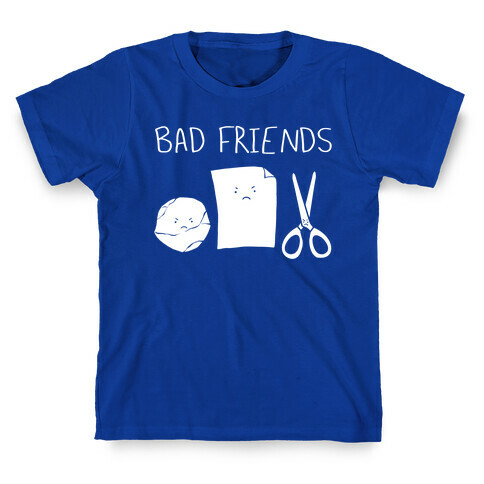 Bad Friends Parody (white) T-Shirt