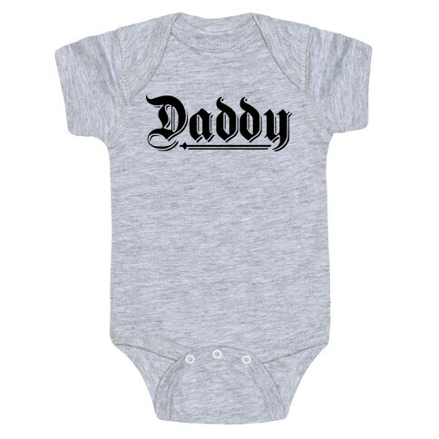 Daddy Gothic Baby One-Piece