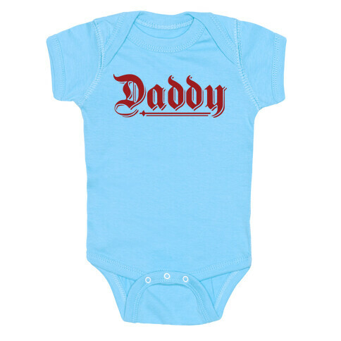 Daddy Gothic Baby One-Piece