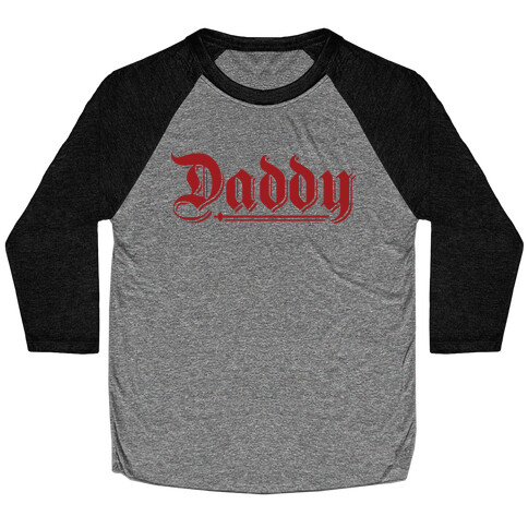 Daddy Gothic Baseball Tee