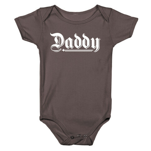 Daddy Gothic Baby One-Piece