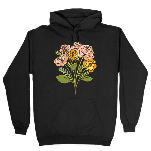 Vulva Bouquet Hooded Sweatshirt