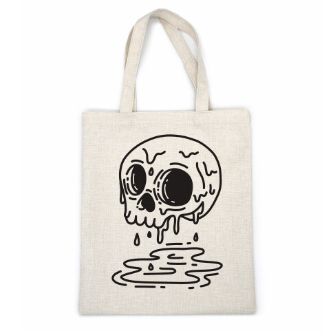 Melting Skull Casual Tote