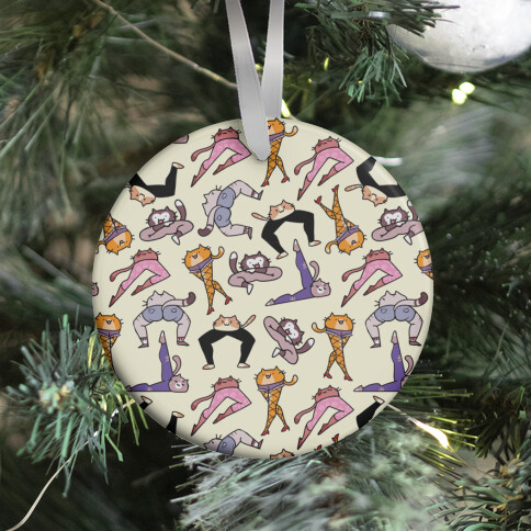 Leggy Cats Ornament