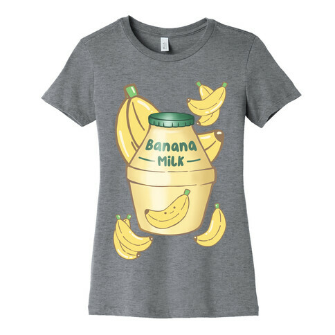 Banana Milk Womens T-Shirt