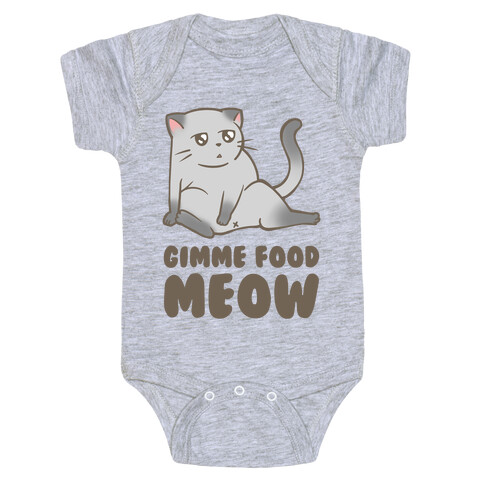 Gimme Food Meow Baby One-Piece