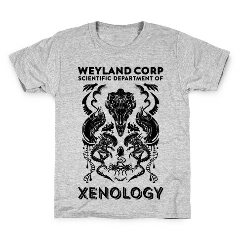 Weyland Corp Scientific Department Of Xenology Kids T-Shirt