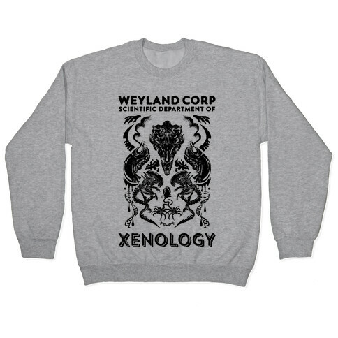 Weyland Corp Scientific Department Of Xenology Pullover
