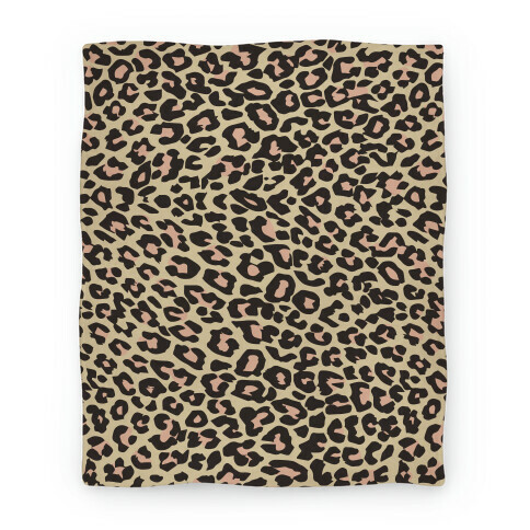 Leopard Pattern Blanket Blanket