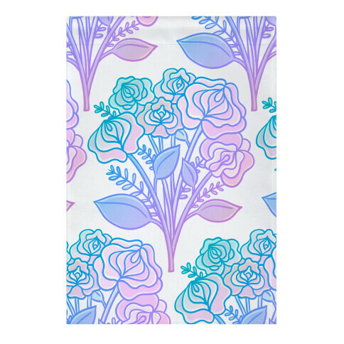 Pastel Vulva Bouquet Garden Flag