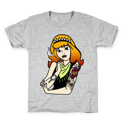 Punk Rock Daphne Parody Kids T-Shirt