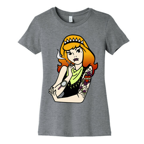 Punk Rock Daphne Parody Womens T-Shirt