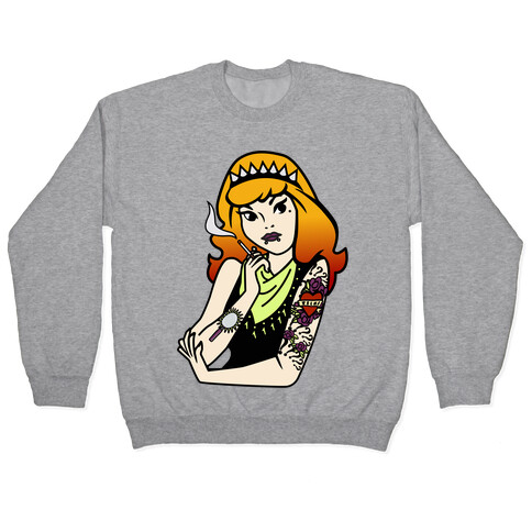 Punk Rock Daphne Parody Pullover