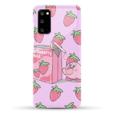Pink Kirby Samsung Galaxy S21 Case