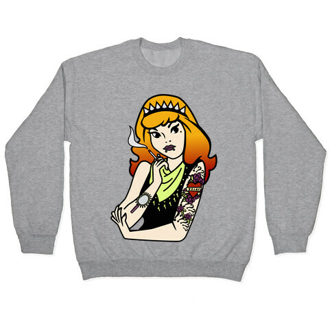 Punk Rock Daphne Parody Pullover