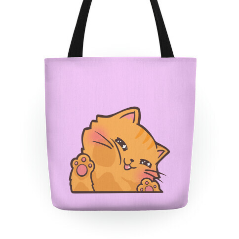 Kawaii Squish Cat Tote