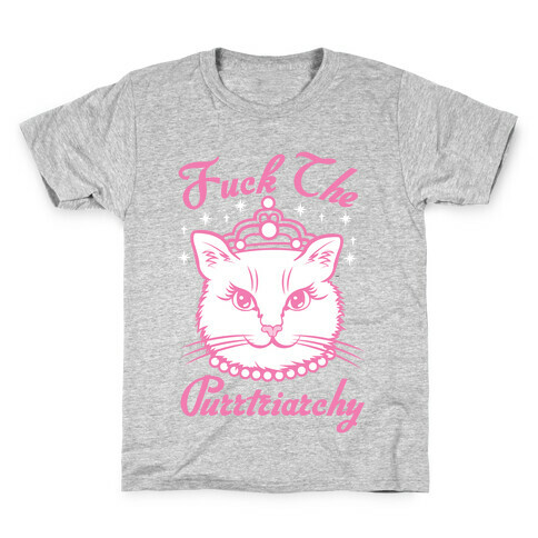 F*** The Purrtriarchy Kids T-Shirt