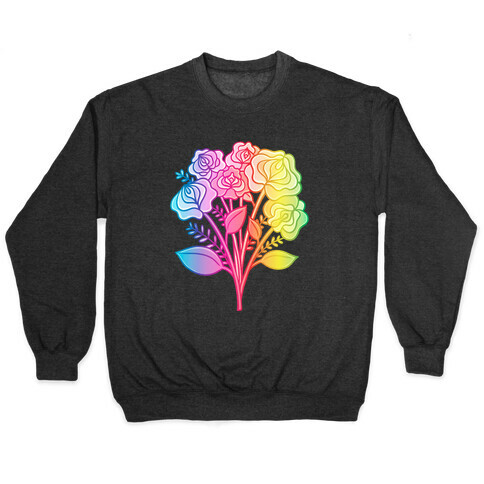 Rainbow Vulva Bouquet Pullover