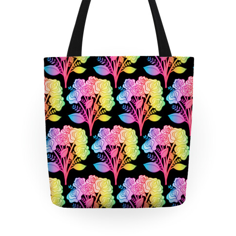 Rainbow Vulva Bouquet Tote