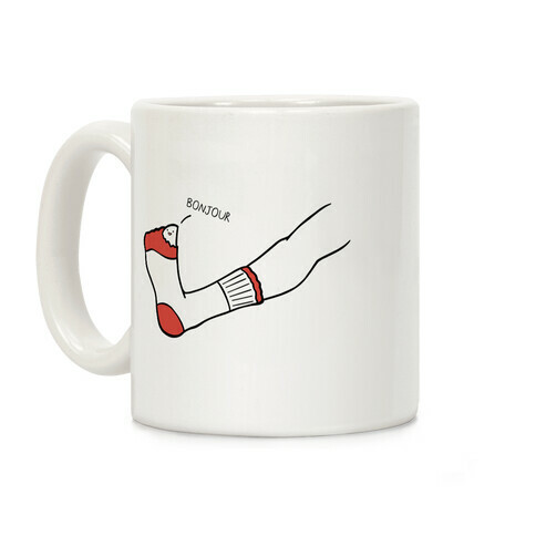 Bonjour Toe Coffee Mug