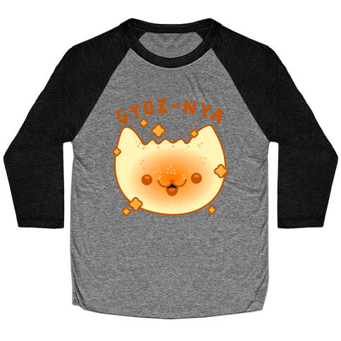 Gyoz~nya (Cat Gyoza) Baseball Tee