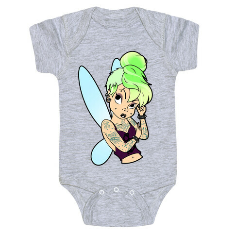 Punk Tinkerbell Baby One-Piece