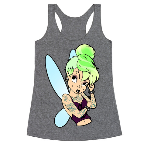 Punk Tinkerbell Racerback Tank Top