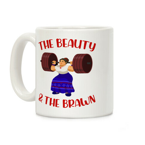 The Beauty and the Brawn Coffee Mug