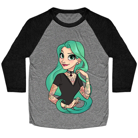 Punk Rapunzel Baseball Tee