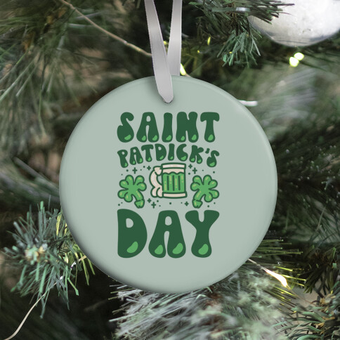 Saint Patdick's Day Parody Ornament