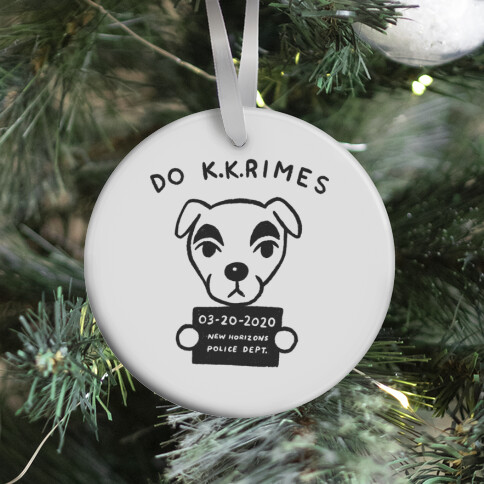 Do K.K.rimes KK Slider Parody Ornament