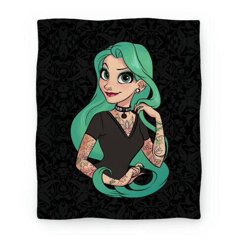 Punk Rapunzel Blanket Blanket