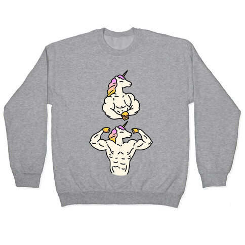 Majestic Buff Unicorn Pullover