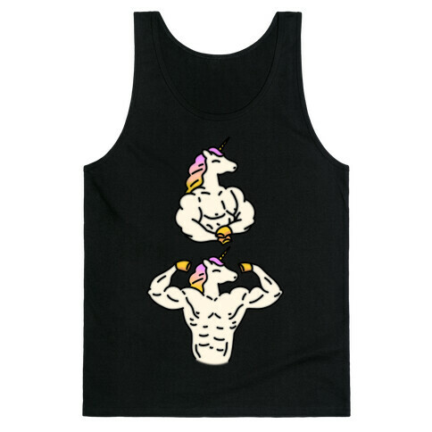 Majestic Buff Unicorn Tank Top