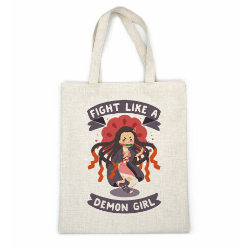 Fight Like a Demon Girl Nezuko Casual Tote