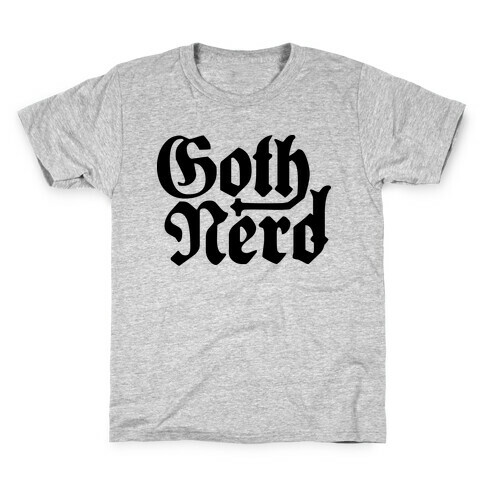 Goth Nerd Kids T-Shirt