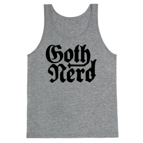 Goth Nerd Tank Top