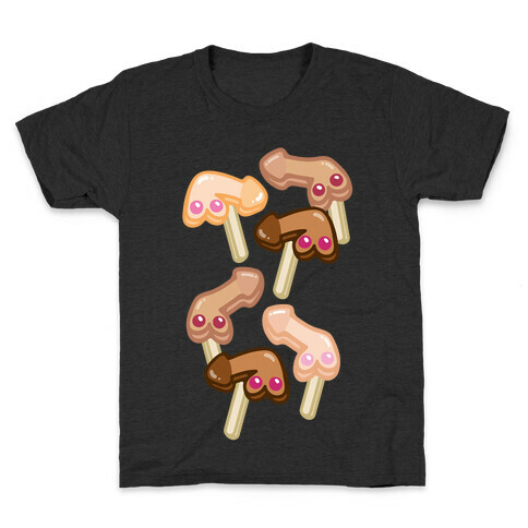 NSFW Gum ball Penis Popsicles Kids T-Shirt