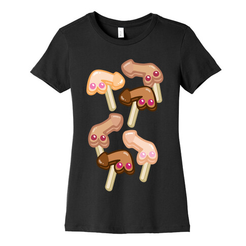 NSFW Gum ball Penis Popsicles Womens T-Shirt