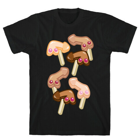 NSFW Gum ball Penis Popsicles T-Shirt