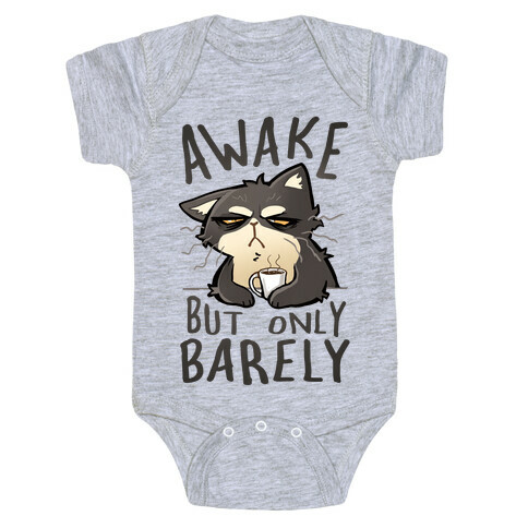 Awake, But Only Barely Baby One-Piece