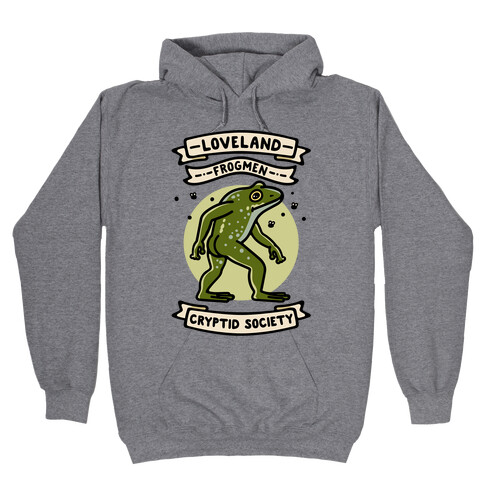 Loveland Frogmen Cryptid Society Hooded Sweatshirt