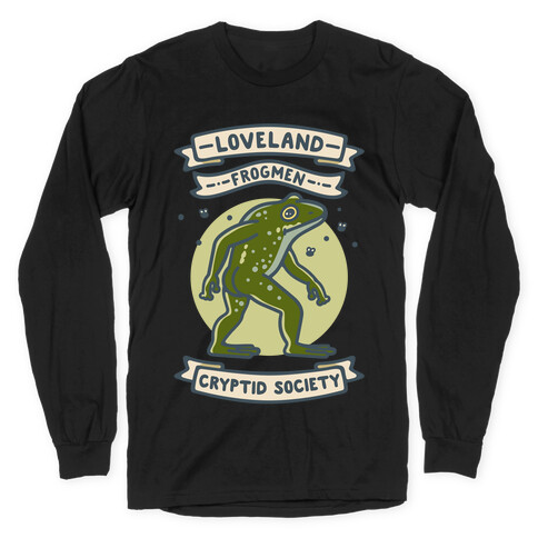Loveland Frogmen Cryptid Society Long Sleeve T-Shirt
