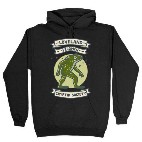 Loveland Frogmen Cryptid Society Hooded Sweatshirt