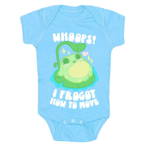 Whoops! I Frogot How To Move Baby One-Piece