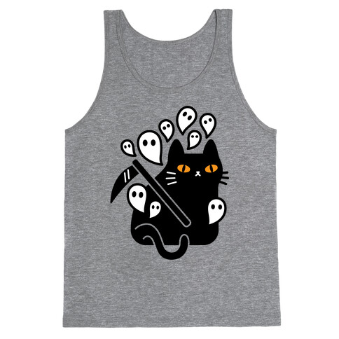 Nine Lives Reaper Cat Tank Top